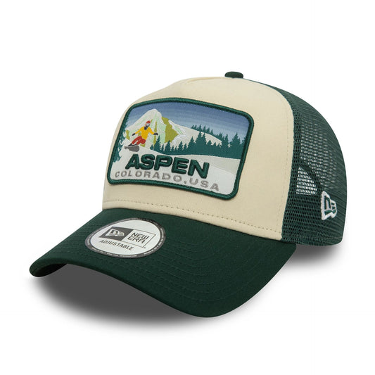 Cappellino A-Frame Aspen Ski verde