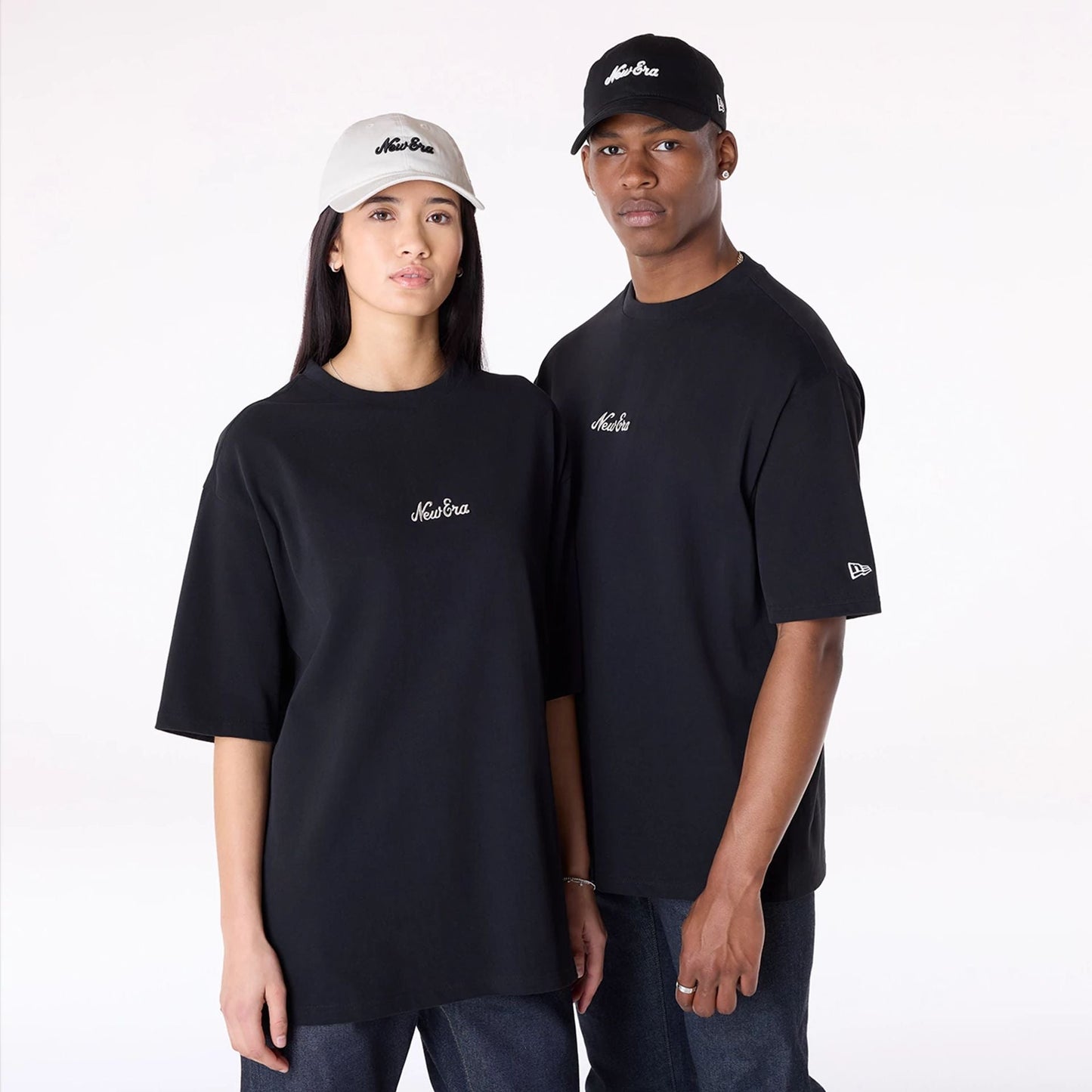 T-Shirt Floral nero