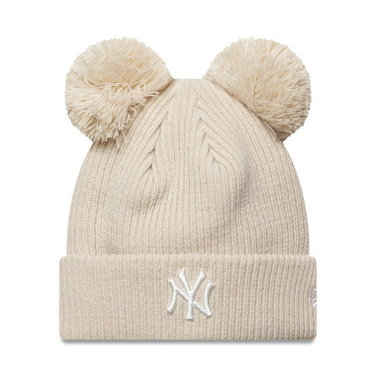 Berretto Pom pom panna