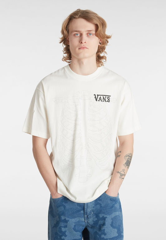 T-Shirt Ribcage bianco