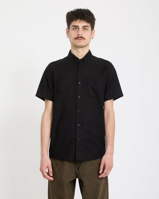 Camicia Everett oxford nero
