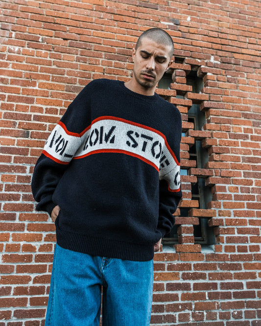 Maglione Carwash nero