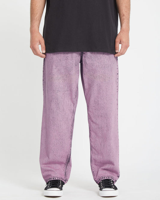 Jeans Freazy loose denim rosa