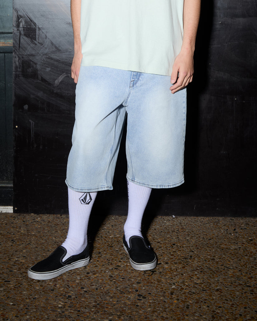 Pantaloncini Chillow denim chiaro