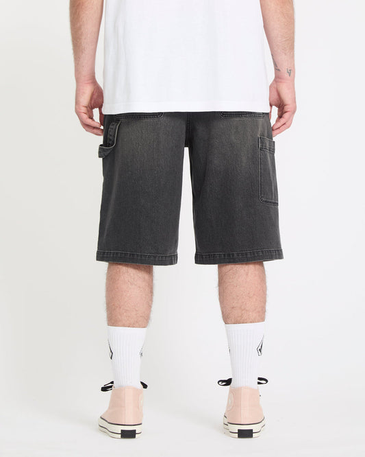 Pantaloncini Kraftsman denim grigio