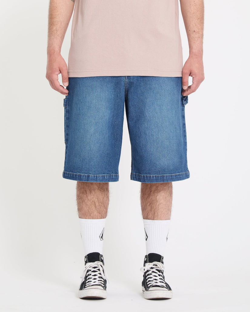 Pantaloncini Kraftsman denim blu