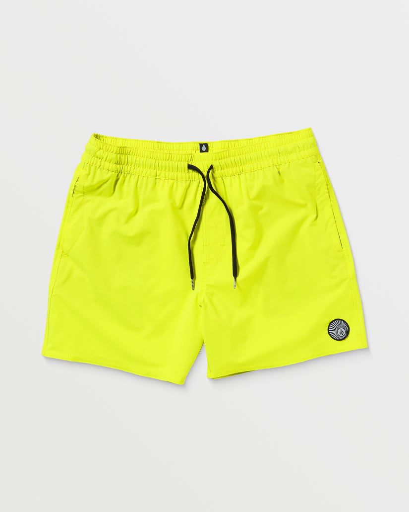 Boardshort Lido solid giallo fluo - 16