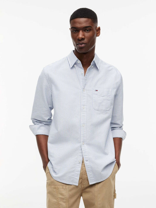 Camicia Stripe a righe blu