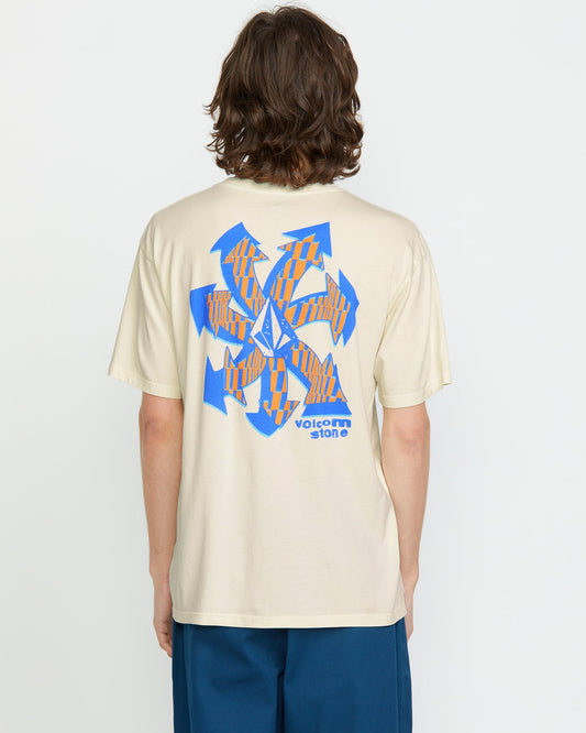 T-Shirt Vortex panna