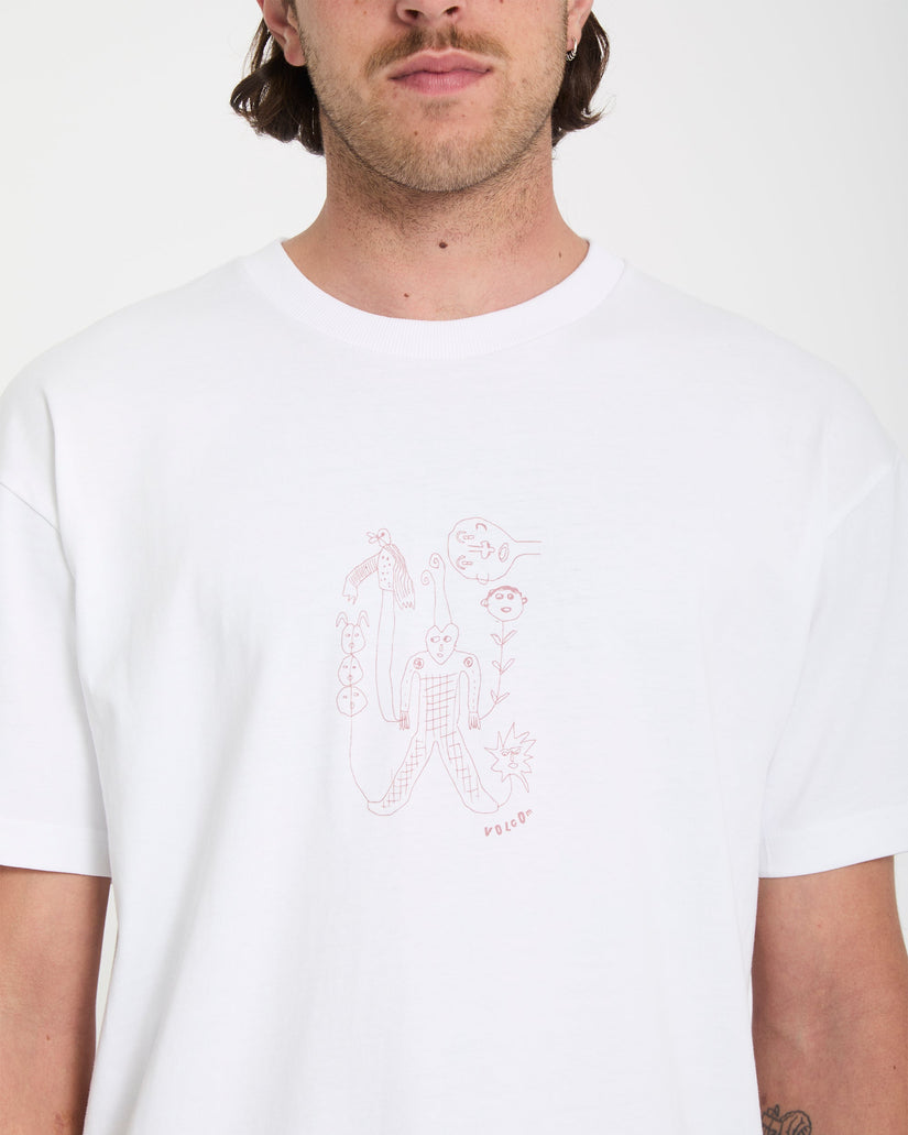 T-Shirt Nowhere bianco