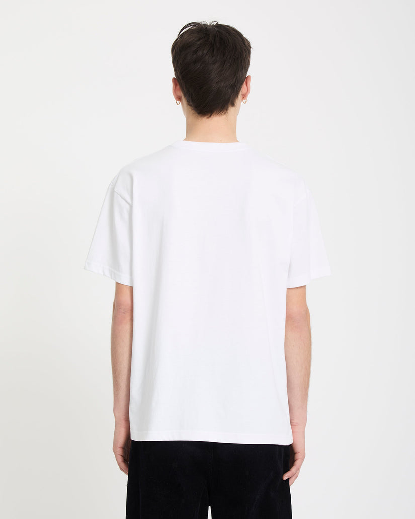 T-Shirt Rockout bianco