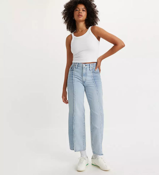 Jeans Baggy dad crop