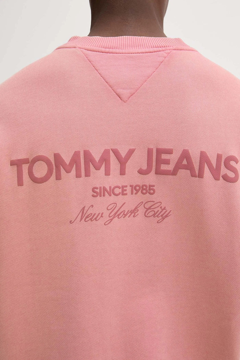 Felpa Tommy jeans 90S girocollo rosa