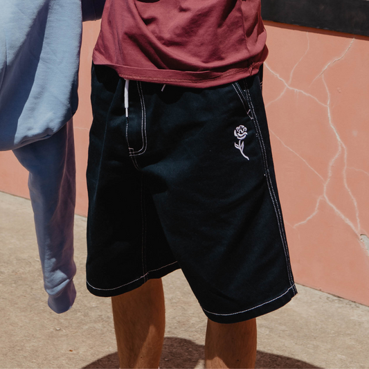 Pantaloncini Maker denim scuro