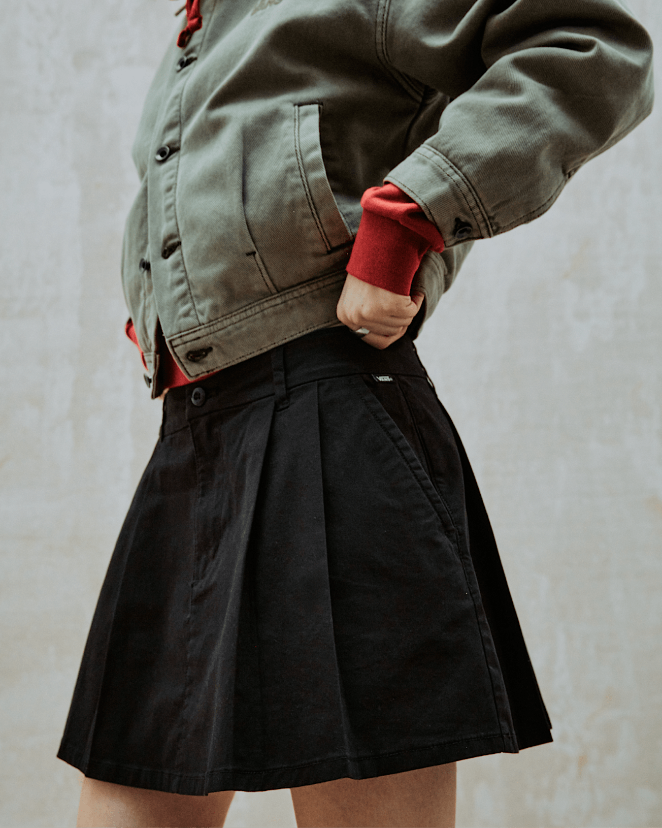 Gonna Authentic chino nero