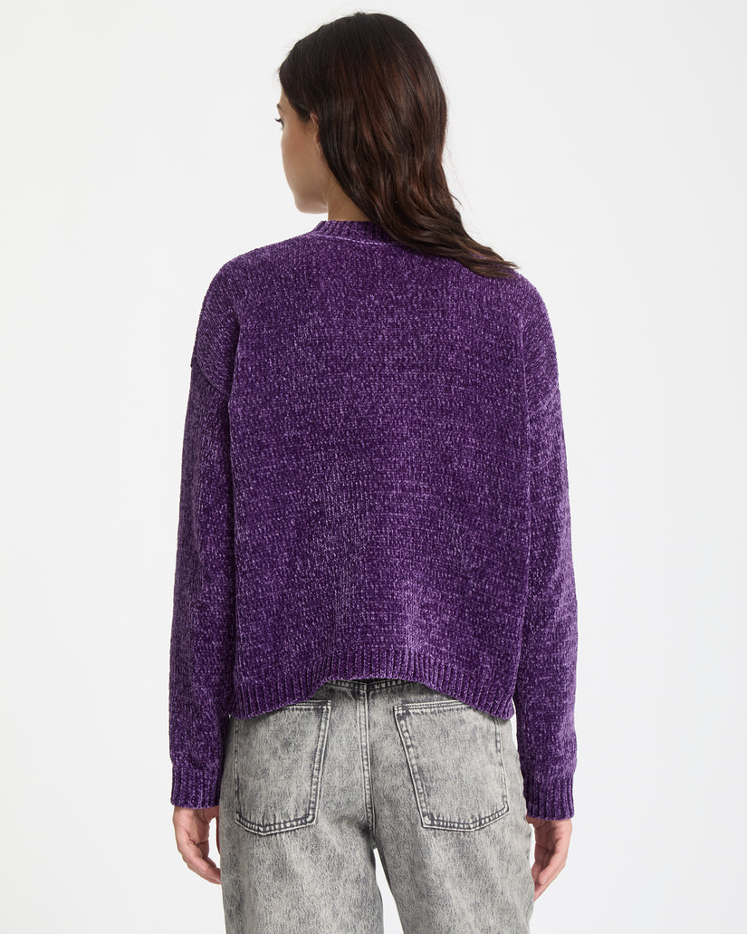 Maglione Bubble tease viola