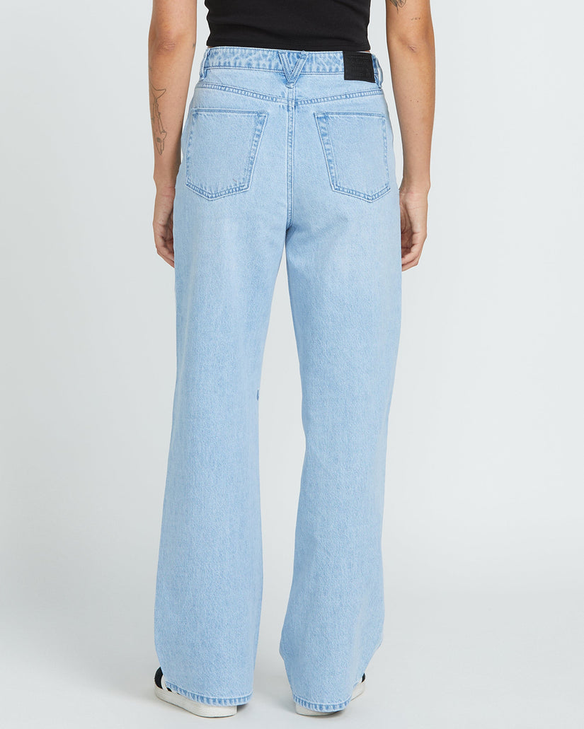 Jeans Stoned boyfriend denim chiaro