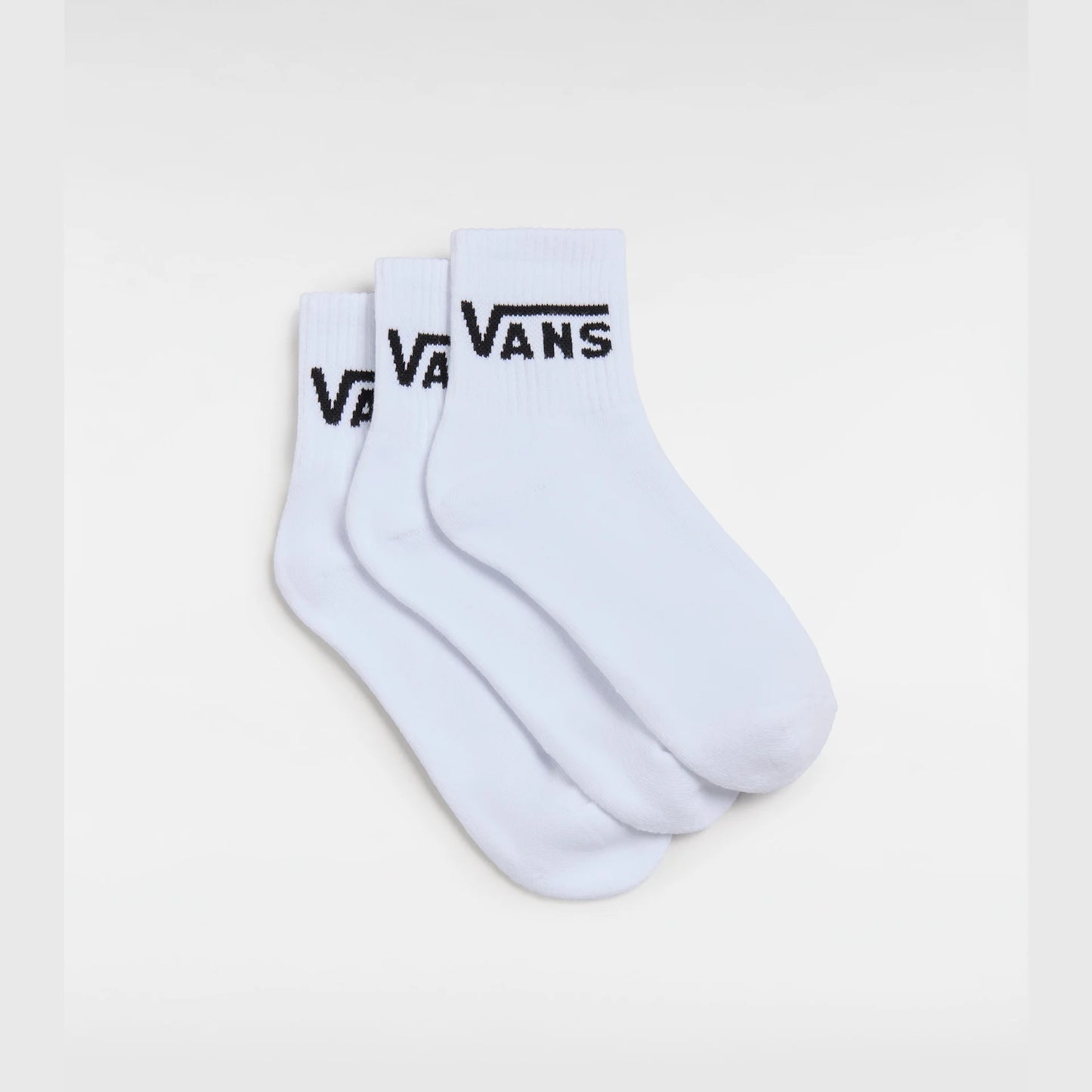 Calze Vans crew bianco da bimbo/a - 3 paia