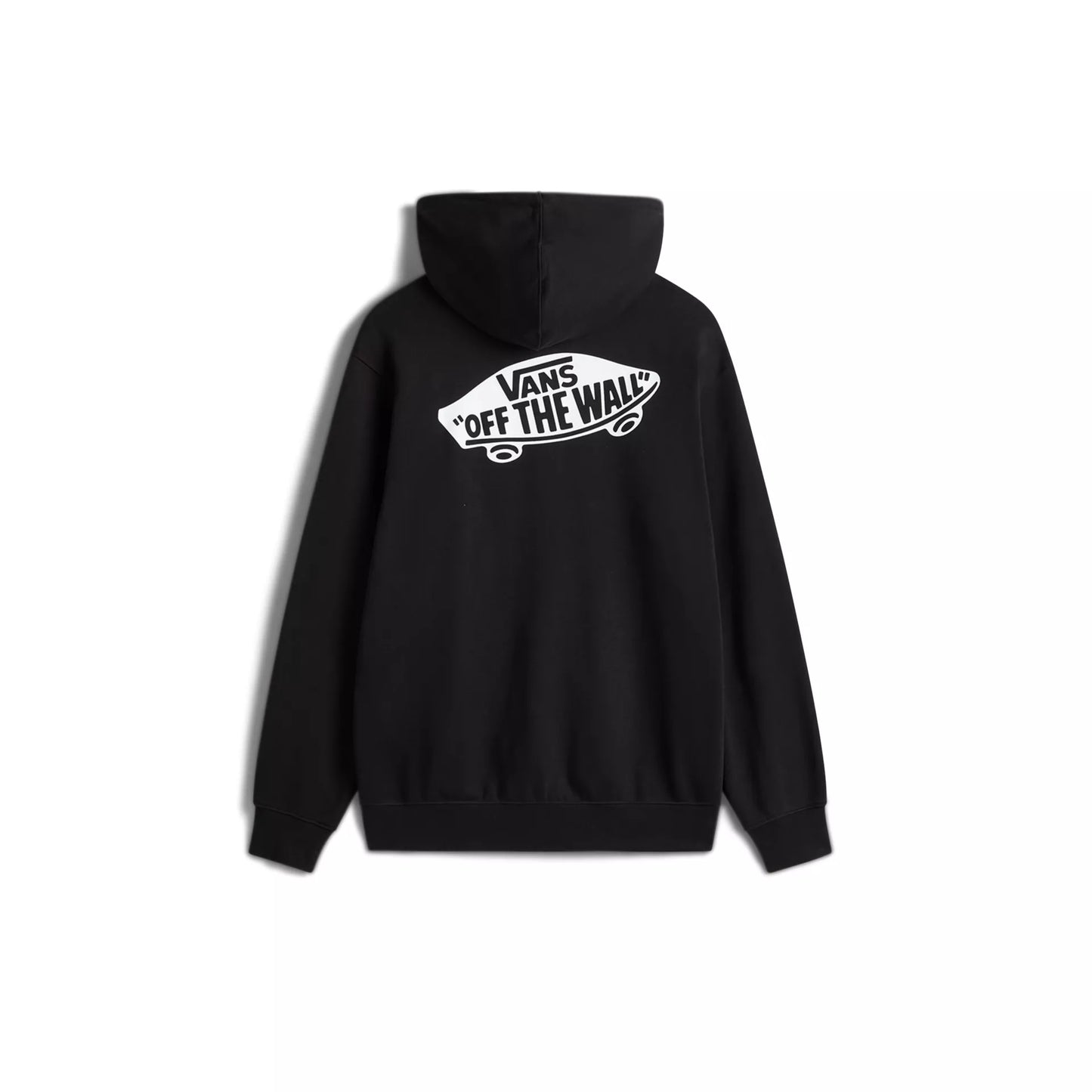 Felpa Style 76 full zip con cappuccio nero