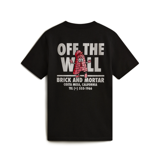 T-shirt Brick and Mortar nero - 8/14 ANNI