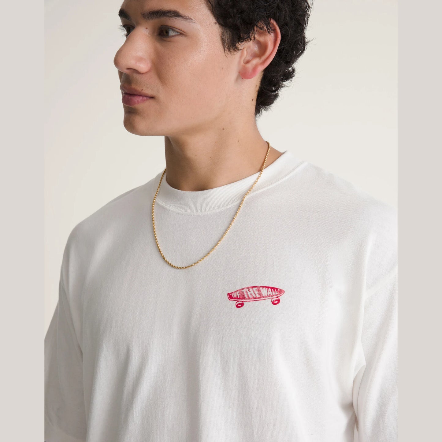 T-Shirt Full deck bianco