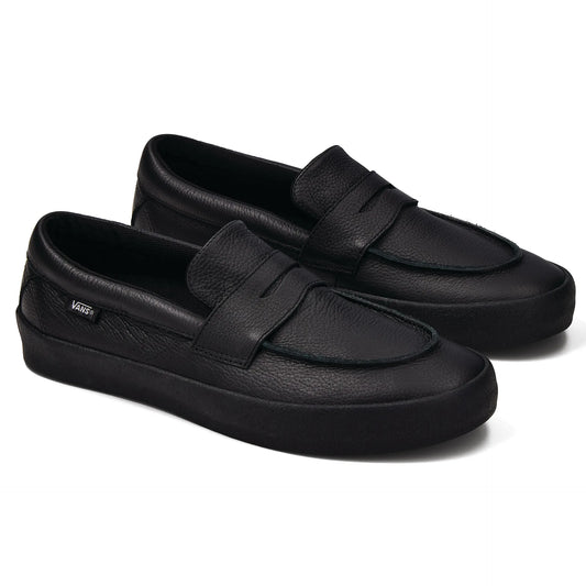 Vans Skate Loafer in pelle nero