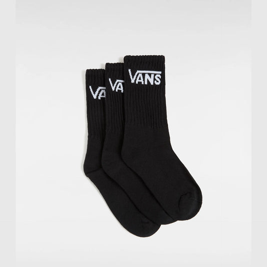 Calze Vans crew nero - 3 paia