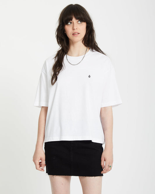 T-Shirt Stone bianco