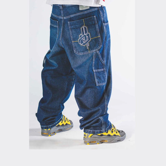 Jeans Blue Skin denim giallo