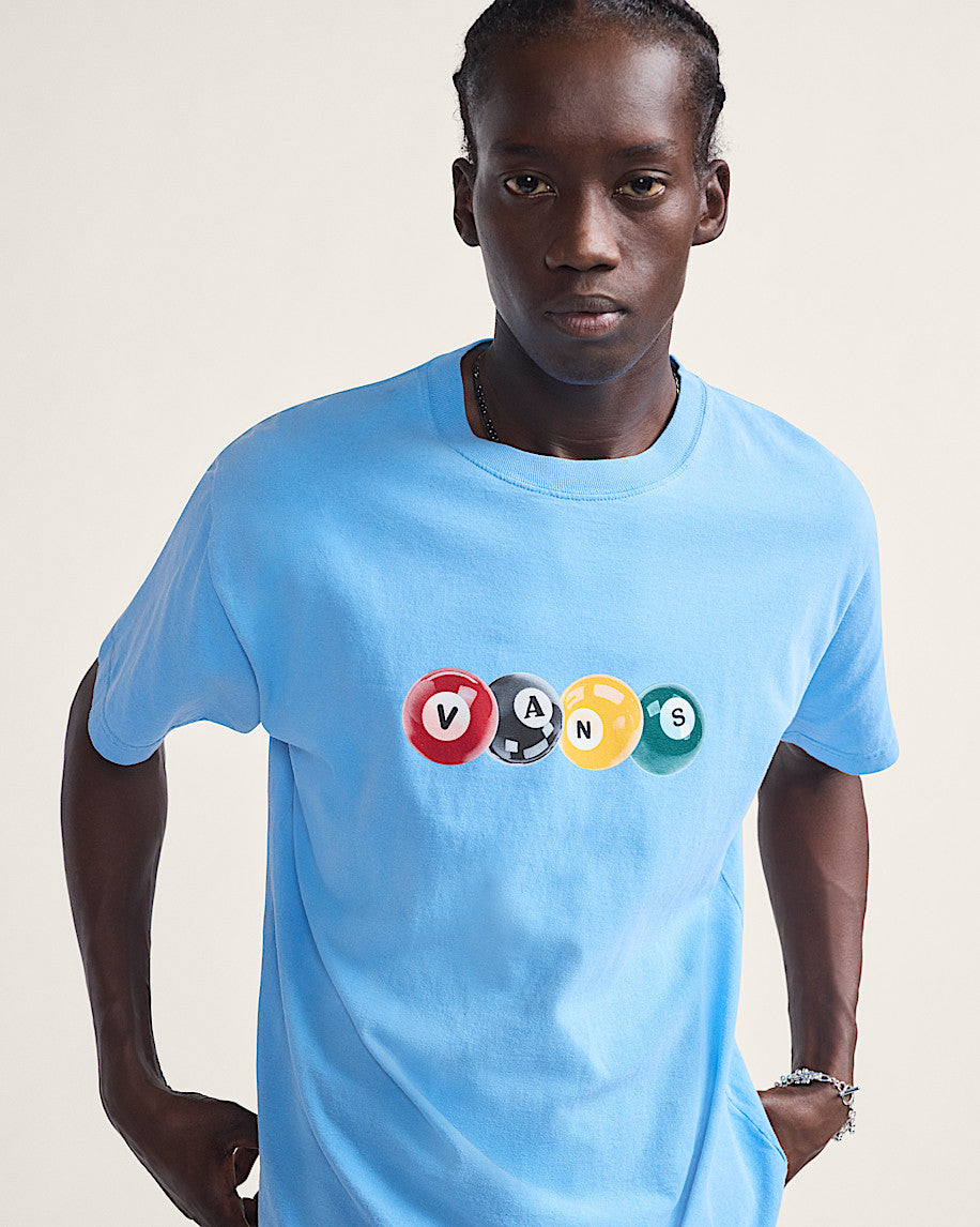 T-Shirt Backspin tranqui celeste