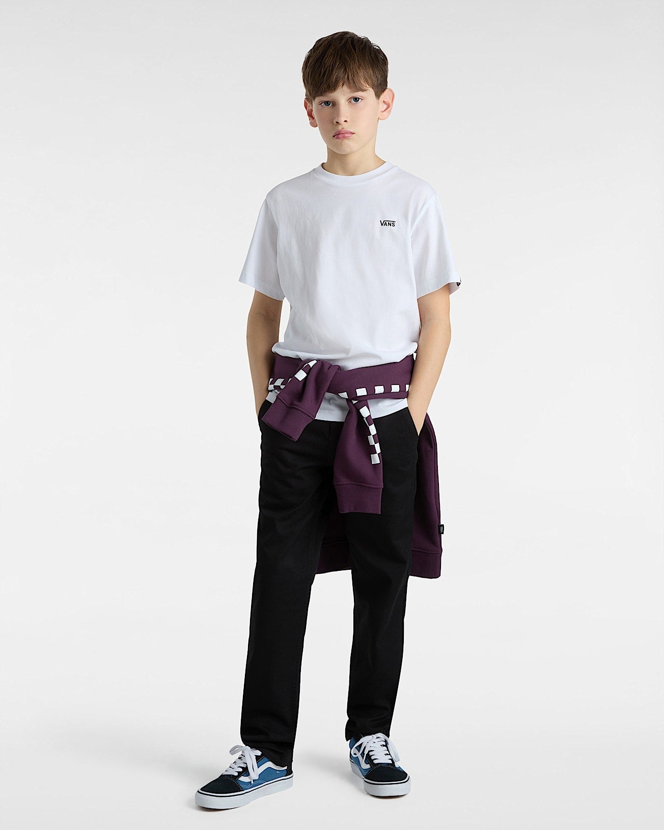 Pantalone chino nero - 8/16 ANNI