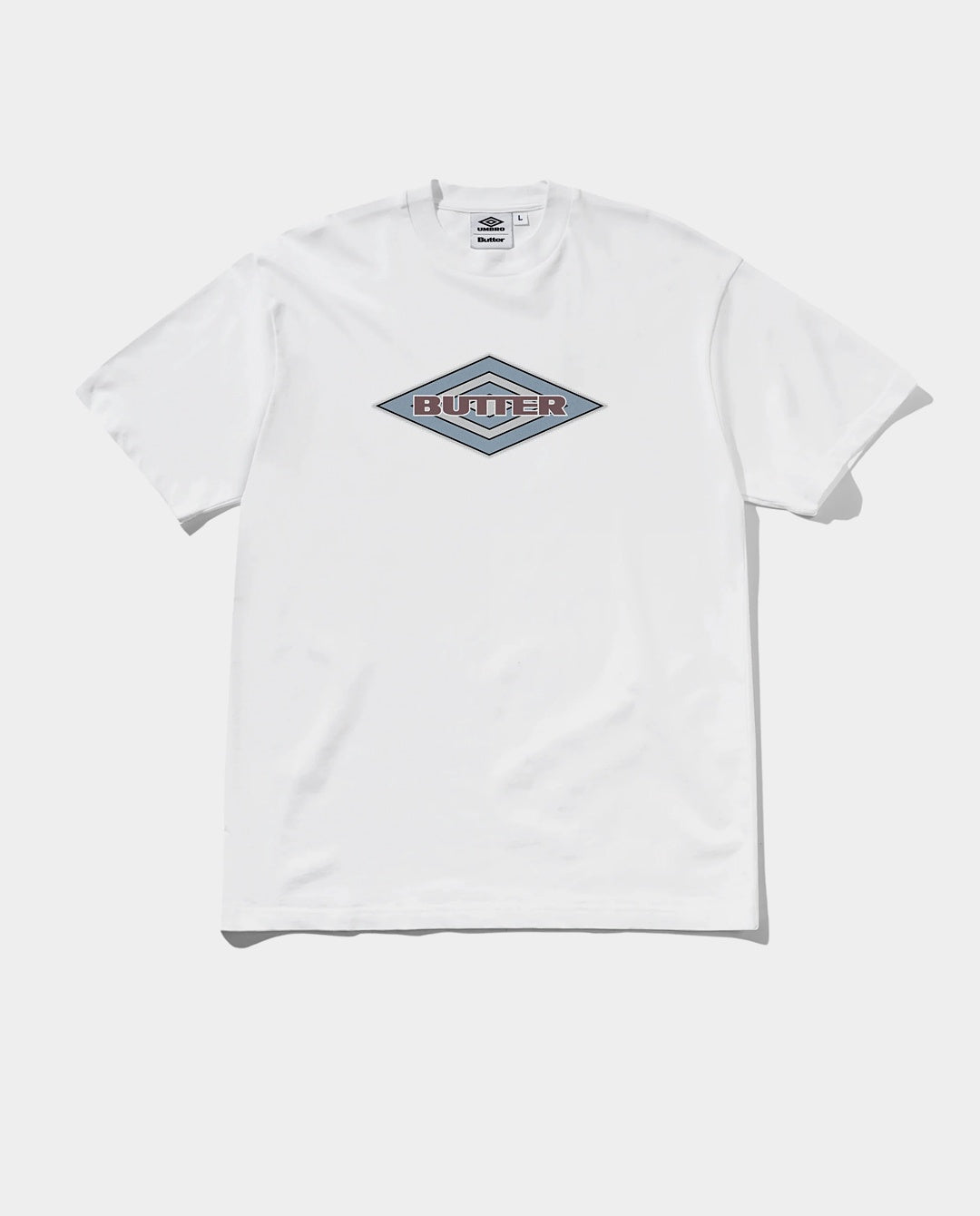T-Shirt Butter Goods x Umbro bianco