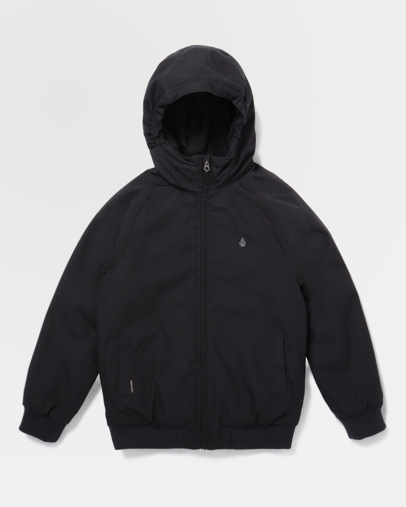 Giacca Hernan con cappuccio nero 10K - 8/14 ANNI