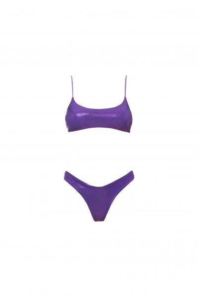 Bikini Dora tulle viola