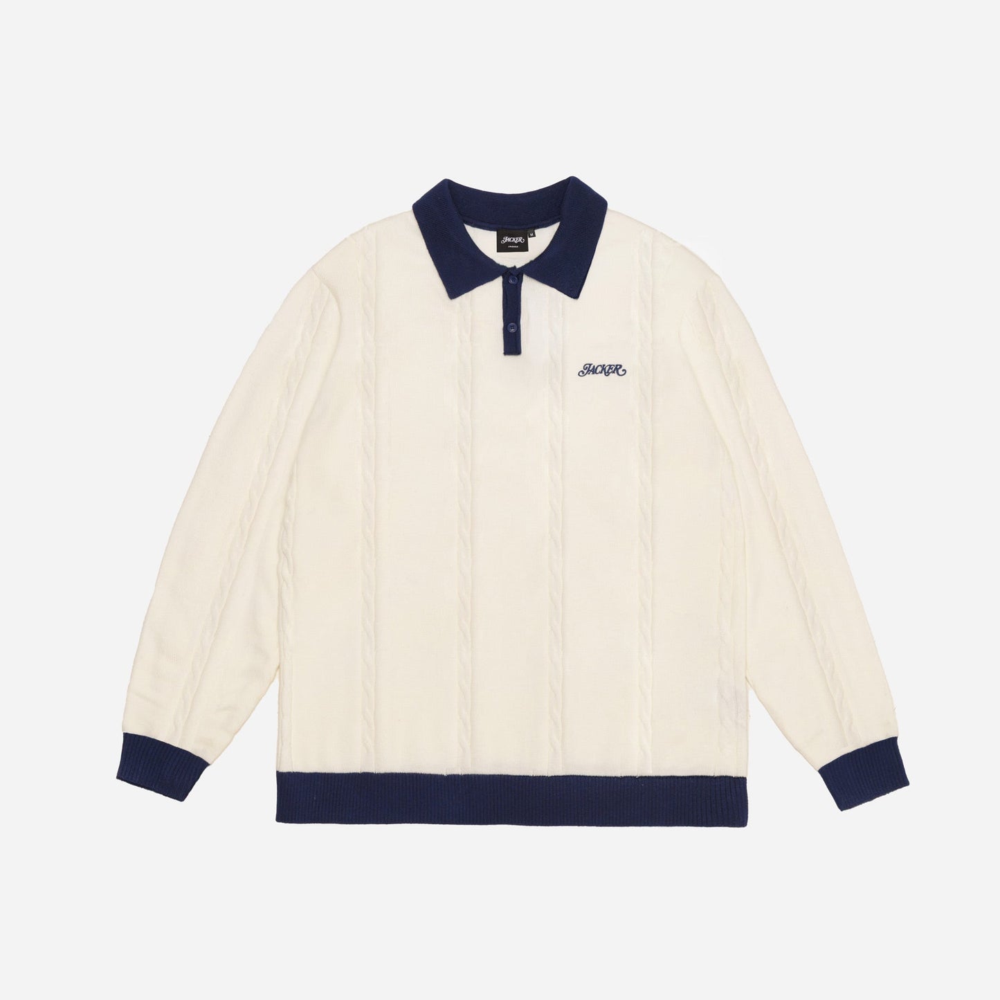 Polo Closing time in maglia panna