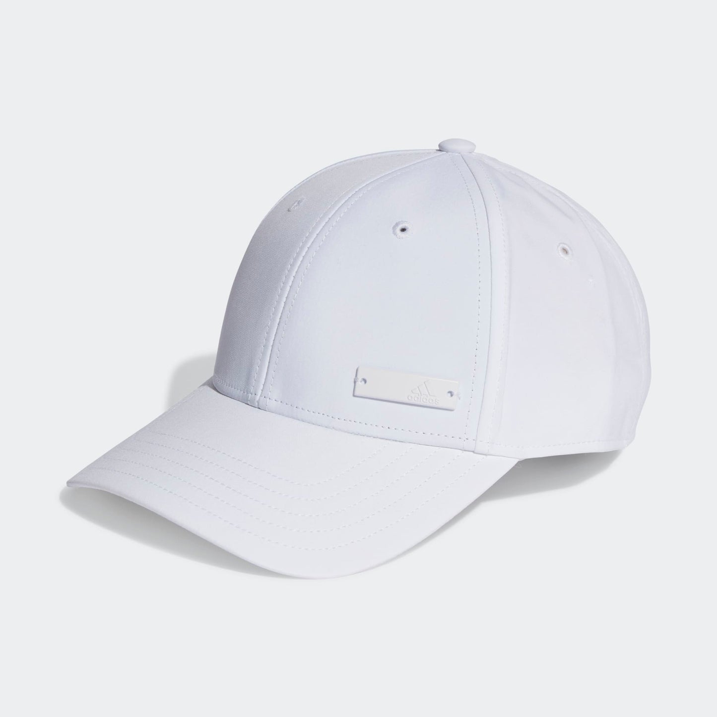 Cappellino Baseball Metal badge bianco