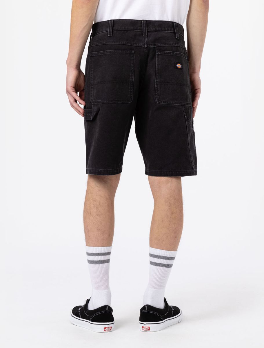 Pantaloncini Duck canvas nero