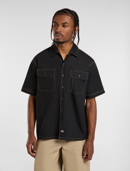 Camicia da lavoro Riverbend nero