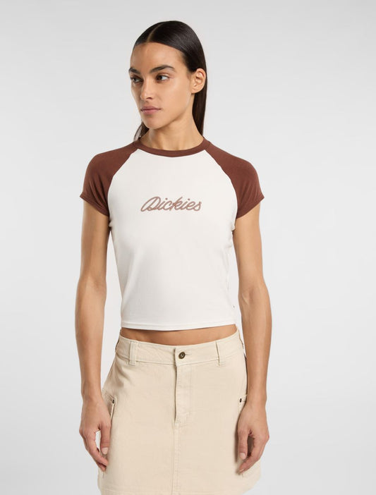 T-shirt Rope panna/marrone