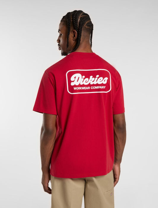 T-Shirt Lewistown rosso