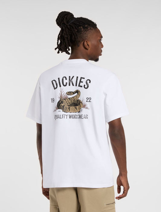 T-Shirt Snake bianco