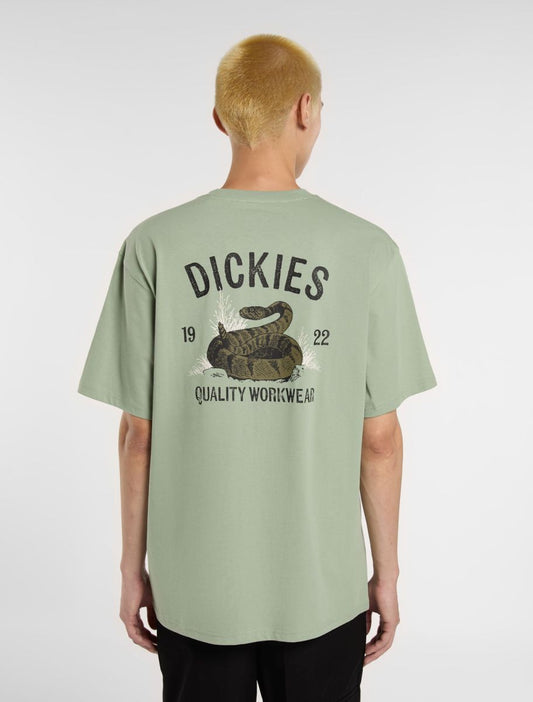 T-Shirt Snake verde chiaro