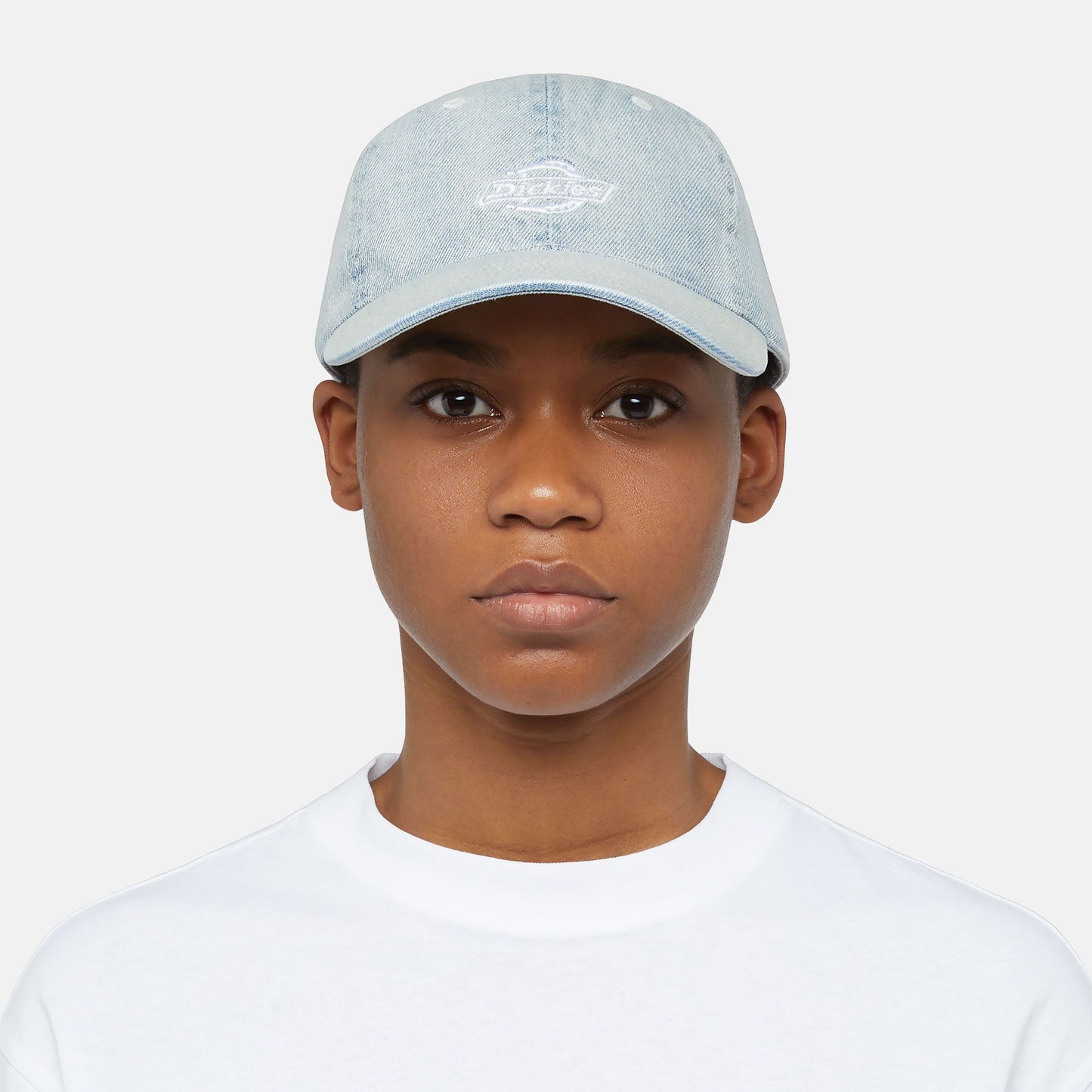 Cappellino Dad in denim chiaro