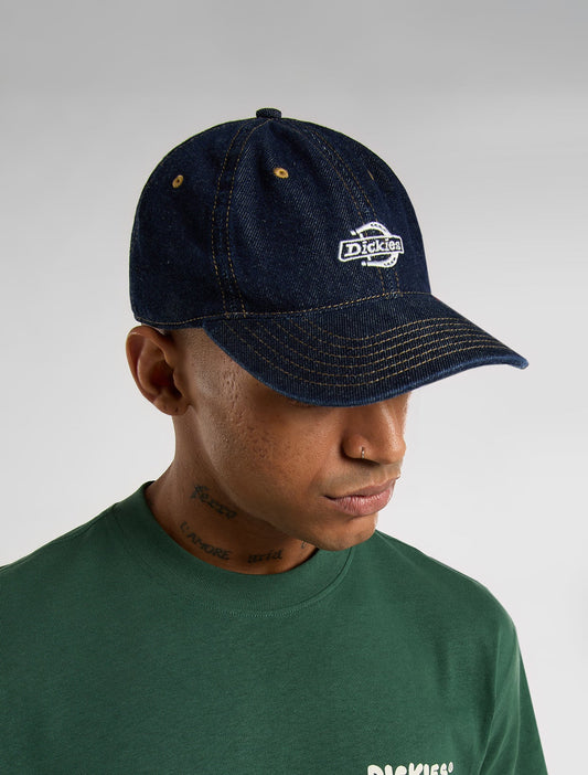 Cappellino Dad in denim scuro