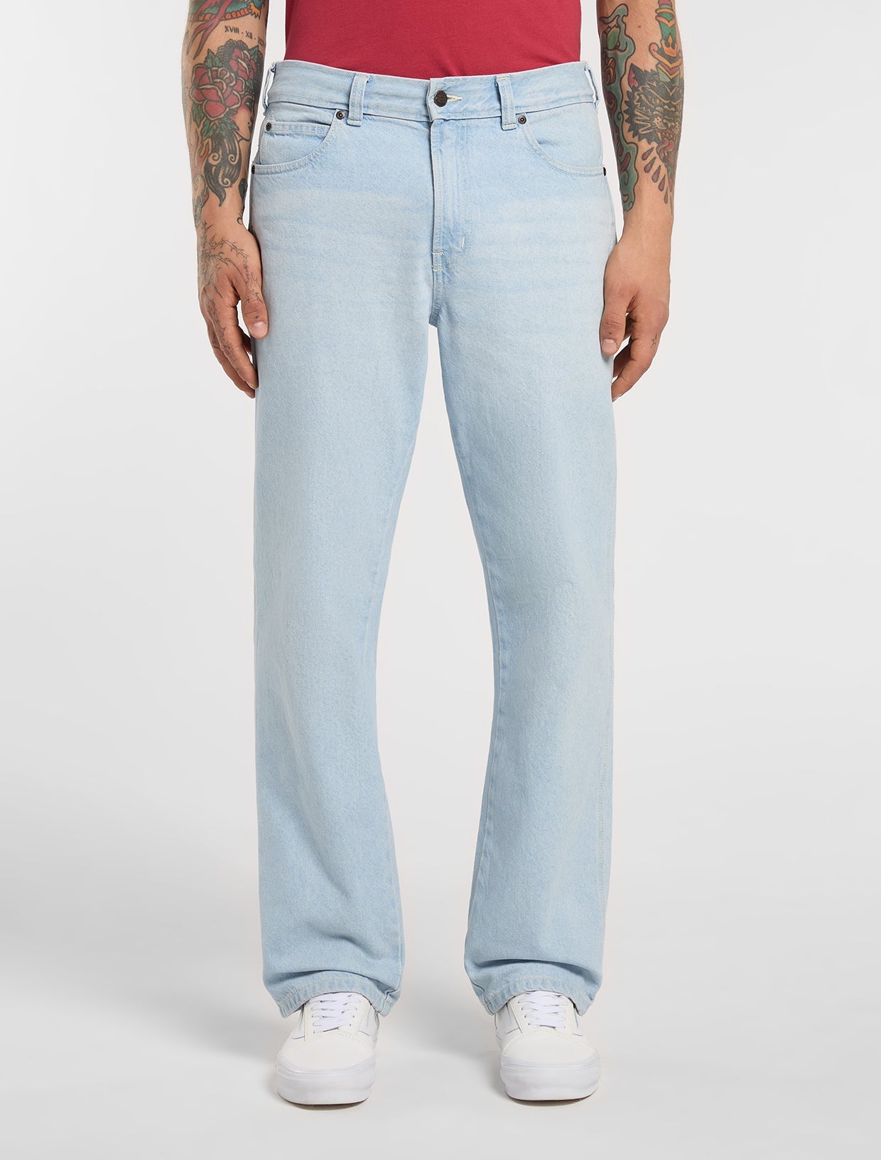 Jeans 958 baggy tapered da lavoro denim chiaro