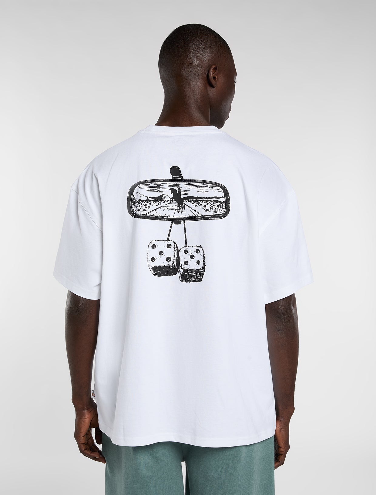 T-Shirt Polk bianco