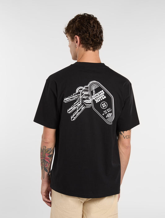 T-Shirt Plain city nero