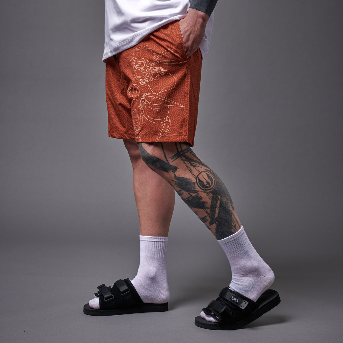 Boardshorts Naruto Uzumaki arancio