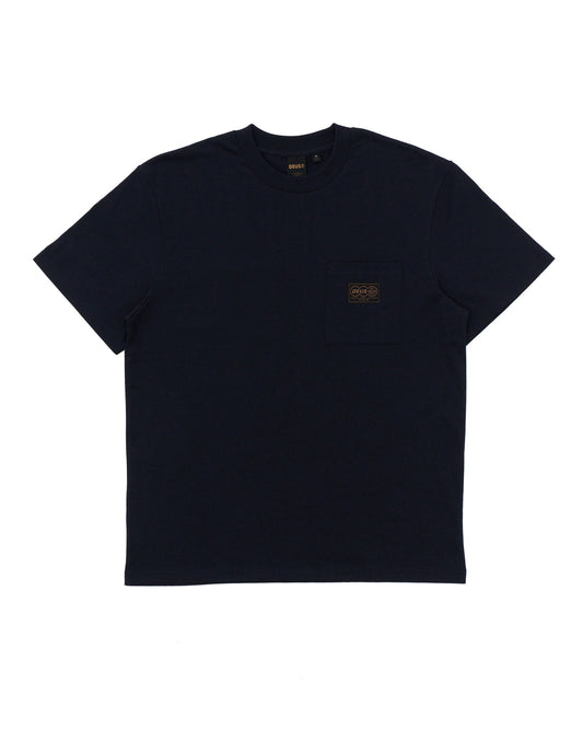 T-Shirt Terrace con taschino nero
