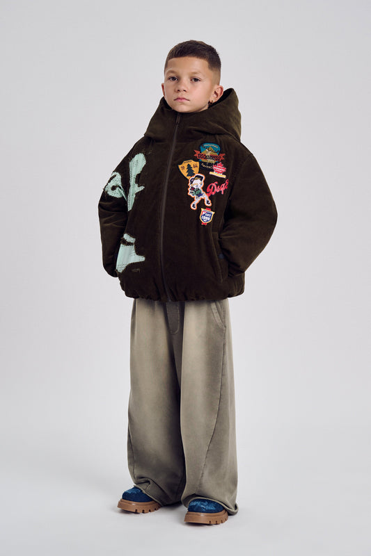 Pantalone di tuta DSQUARED2 verde - 12/16 ANNI